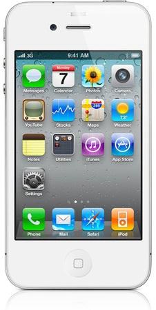 Смартфон APPLE iPhone 4 8GB White - Ломоносов