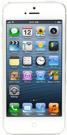 Смартфон Apple iPhone 5 32Gb White & Silver - Ломоносов