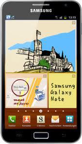 Смартфон Samsung Galaxy Note GT-N7000 Blue - Ломоносов